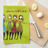 Sisters Kitchen Towel Theedoek (Quarter Fold)