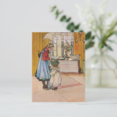 Sisters - Koket av Carl Larsson Briefkaart (Staand voorkant)