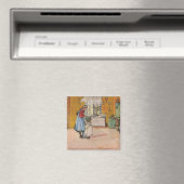 Sisters - Koket av Carl Larsson Magneet (Insitu (Vaatwasser))