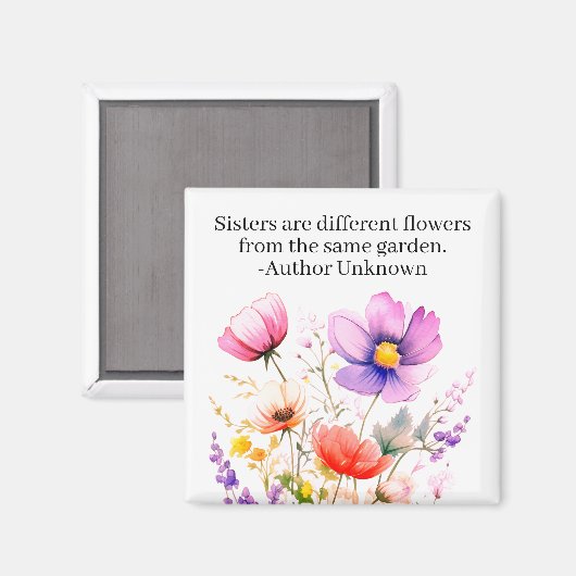 sisters magnet (Voorkant / Achterkant)