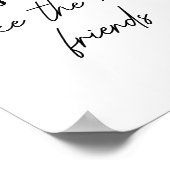 Sisters maken de beste vrienden poster (Hoek)