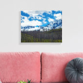 Sisters met gerasterd Canvas afdrukken monteren (Insitu (Woonkamer))