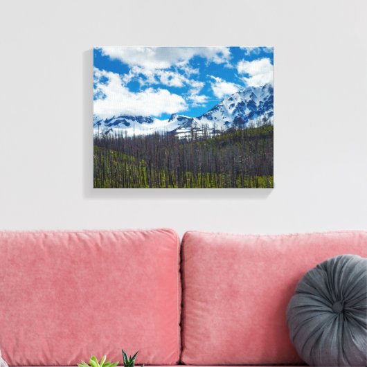 Sisters met gerasterd Canvas afdrukken monteren (Insitu (Woonkamer))