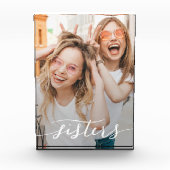 Sisters Modern Script Keepomwille Fotoblokken (Voorkant)