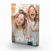 Sisters Modern Script Keepomwille Fotoblokken (Rechts)