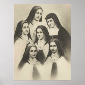 Sisters of St. Therese of Lisieux Little Flower Poster (Voorkant)