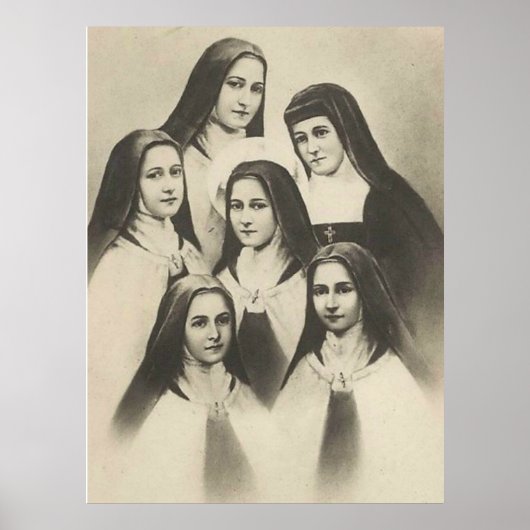 Sisters of St. Therese of Lisieux Little Flower Poster (Voorkant)