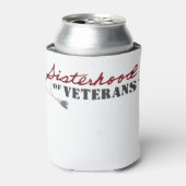 Sisters of Veterans Military Pride Design Blikjeskoeler (Blikje Voorkant)