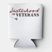 Sisters of Veterans Military Pride Design Blikjeskoeler (Voorkant)