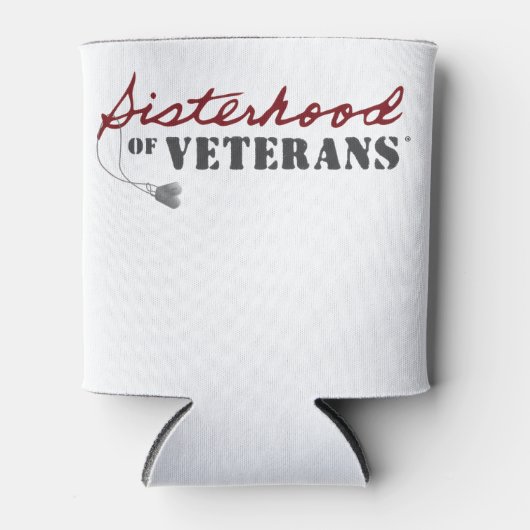 Sisters of Veterans Military Pride Design Blikjeskoeler (Voorkant)