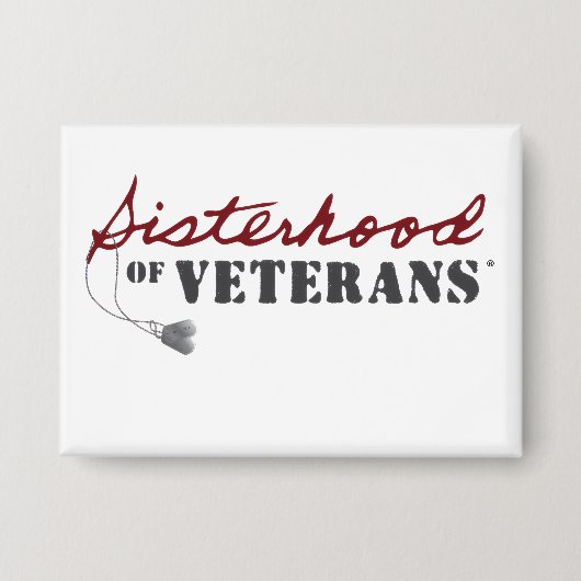 Sisters of Veterans Military Pride Design Button (Voorkant)