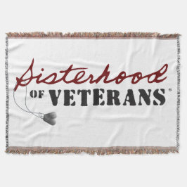 Sisters of Veterans Military Pride Design Deken