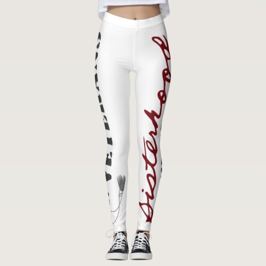 Sisters of Veterans Military Pride Design Leggings (Voorkant)