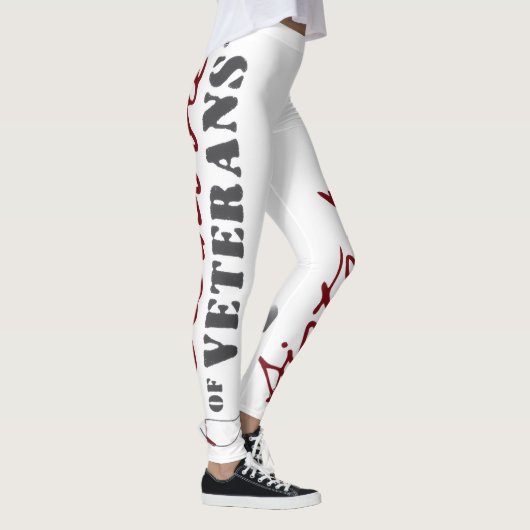 Sisters of Veterans Military Pride Design Leggings (Rechts)