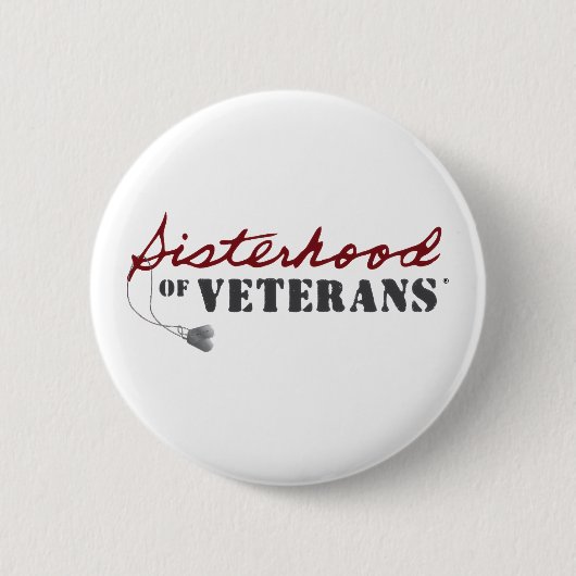 Sisters of Veterans Military Pride Design Ronde Button 5,7 Cm (Voorkant)