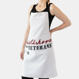 Sisters of Veterans Military Pride Design Schort
