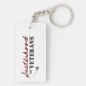 Sisters of Veterans Military Pride Design Sleutelhanger (achterkant)