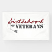 Sisters of Veterans Military Pride Design Spandoek (Horizontaal)