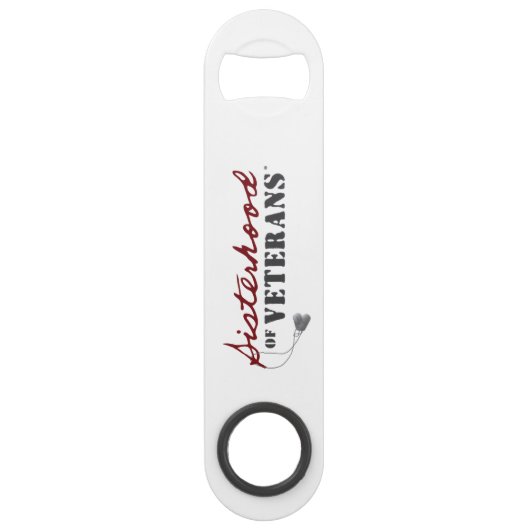 Sisters of Veterans Military Pride Design Speed Flessenopener (Voorkant)