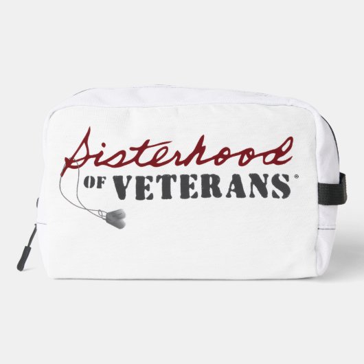 Sisters of Veterans Military Pride Design Toilettasje (Achterkant)