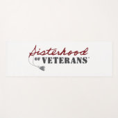 Sisters of Veterans Military Pride Design Yogamat (Voorkant (horizontaal))
