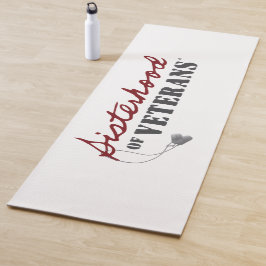 Sisters of Veterans Military Pride Design Yogamat