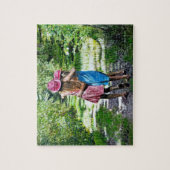 Sisters Oil Painting Puzzle Legpuzzel (Verticaal)