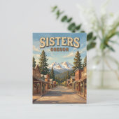 Sisters Oregon Briefkaart (Staand voorkant)
