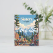 Sisters, Oregon Briefkaart (Staand voorkant)