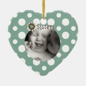 Sisters Photo Keepomwille Ornament (Voorkant)