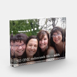 Sisters Photo Script Gift for Sisters Fotoblokken