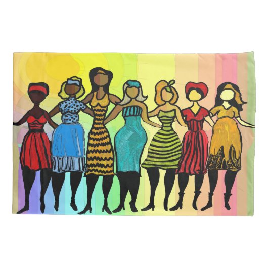 Sisters Pillowcase Kussensloop (Achterkant)