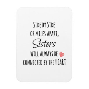 Sisters Quote Magneet