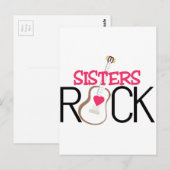 Sisters Rock Briefkaart (Voorkant / Achterkant)
