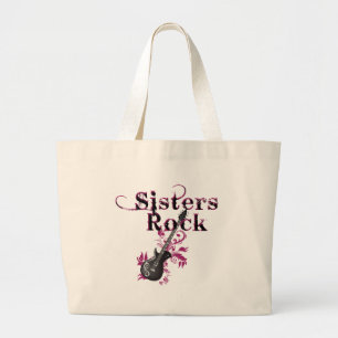 Sisters Rock Grote Tote Bag