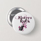 Sisters Rock Ronde Button 5,7 Cm (Voorkant /achterkant)