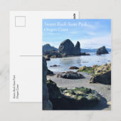 Sisters Rock State Park, Oregon Coast Briefkaart (Voorkant / Achterkant)