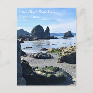 Sisters Rock State Park, Oregon Coast Briefkaart