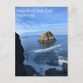 Sisters Rock State Park, Oregon Coast Briefkaart (Voorkant)