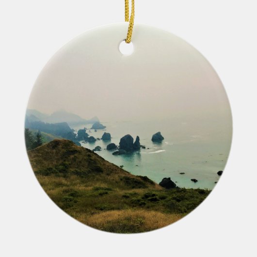 Sisters Rock State Park, Oregon Coast Keramisch Ornament (Voorkant)