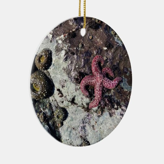 Sisters Rock State Park, Oregon Coast Keramisch Ornament (Rechts)