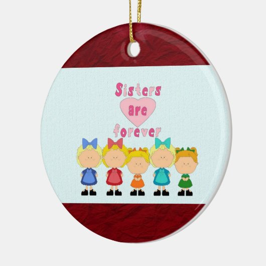 Sisters Round Ornament (Links)