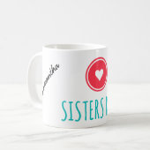 Sisters Rule White 11 oz Klassieke Mok (Voorkant links)