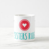 Sisters Rule White 11 oz Klassieke Mok (Center)
