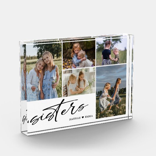 Sisters Script | Foto-inkuilzussen Fotoblokken (Links)