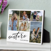 Sisters Script | Foto-inkuilzussen Fotoplaat