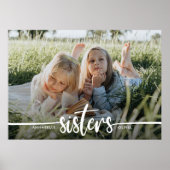 Sisters Script Moderne foto Poster (Voorkant)