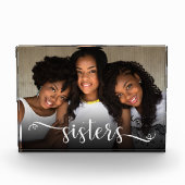 Sisters Script Photo Block Fotoblokken (Voorkant)
