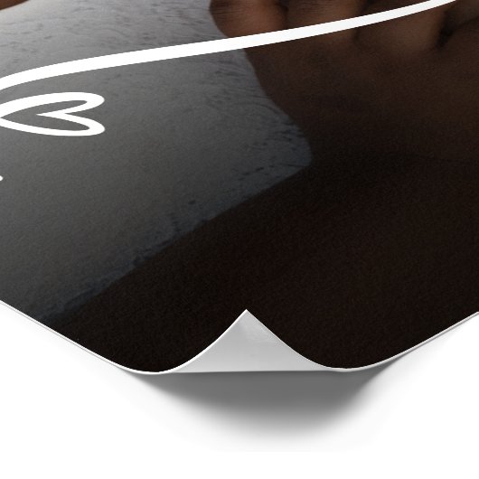 Sisters Script Photo Poster (Hoek)