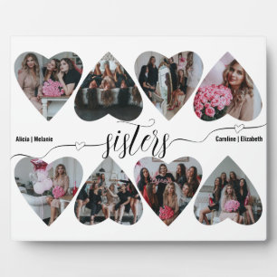 Sisters Script, Sisters Love Keepomwille Gift Coll Fotoplaat